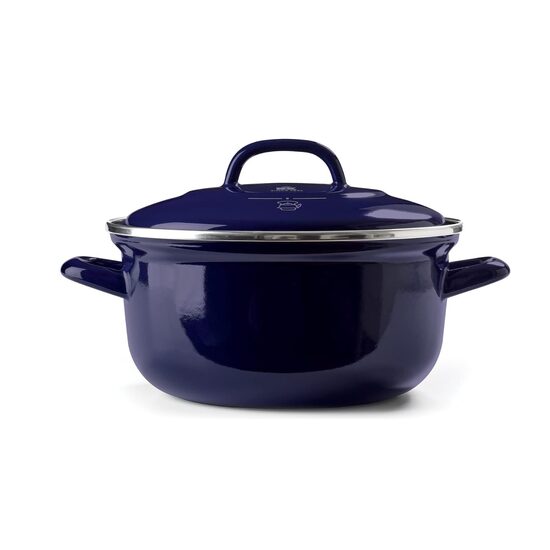 BK DUTCH tērauda katls d22cm/3.5L, var lietot cepeškrāsnī